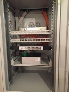 Ein BV in Zeuthen mit KNX von GIRA plus Brumberg Bel. Sommer 2017-Januar 2018