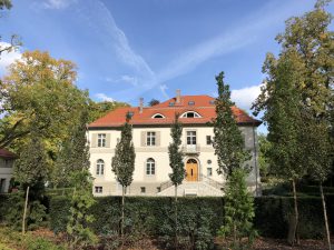 eine Villa in Berlin.